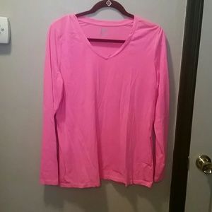 Long Sleeve JCP Hot Pink Shirt
